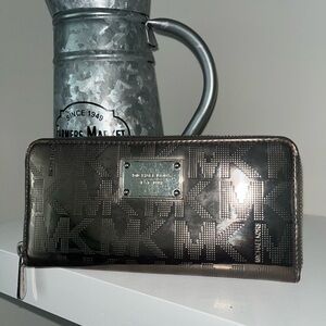 Michael Kors Gunmetal Wallet